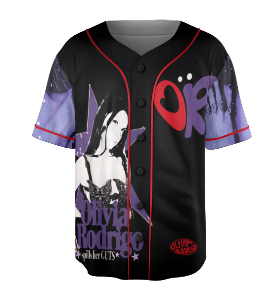 Olivia Rodrigo Sour Jersey, OR Album Tracklist Hoodie Concert jersey - Image 5