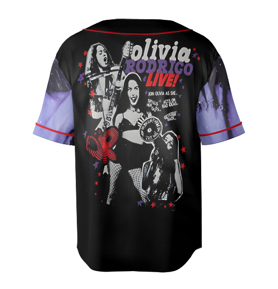 Olivia Rodrigo Sour Jersey, OR Album Tracklist Hoodie Concert jersey - Image 6