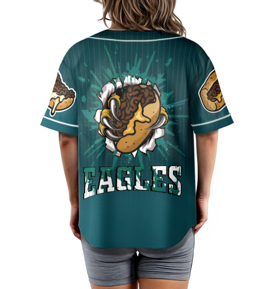 Patriotic Eagle Jersey, Bird Gang Graphic Tee, Game Day Jersey - Image 4