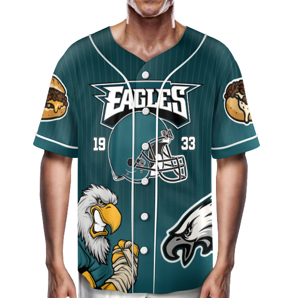 Patriotic Eagle Jersey, Bird Gang Graphic Tee, Game Day Jersey - Image 5