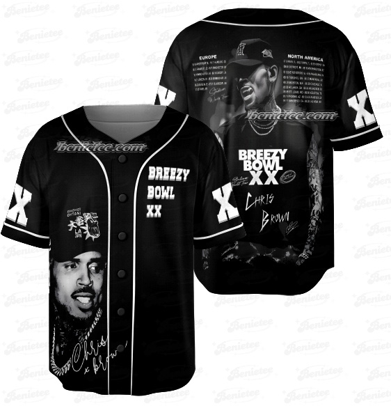 Chris Brown Album Baseball Jersey - Image 2