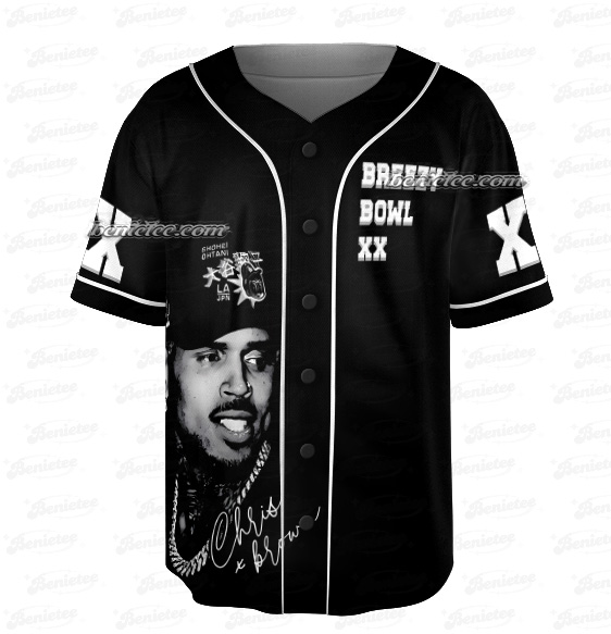 Chris Brown Album Baseball Jersey - Image 4