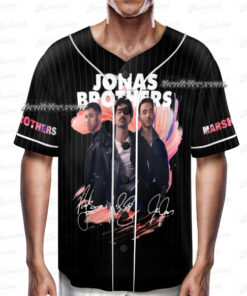Alternative view of Jonas Bros 20th Annivesary Tour 2025 Baseball Jersey