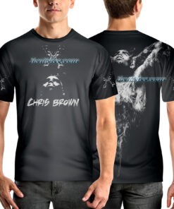 Alternative view of Rapper Chris Brown Breezy Bowl XX Tour Tee 3D