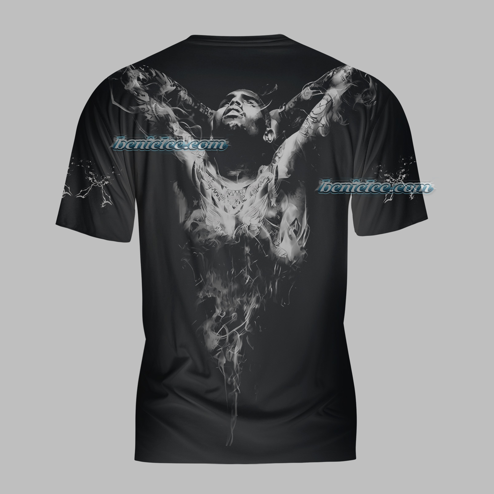 Rapper Chris Brown Breezy Bowl XX Tour Tee 3D - Image 3