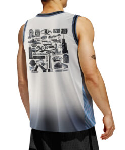 Alternative view of OKC Thunder Western Conference Champions Baseketball Jersey, Best in the West 2025