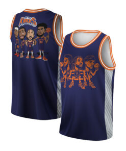 NY Karl Anthony Towns Jalen Brunson Josh Hart Basketball Jersey