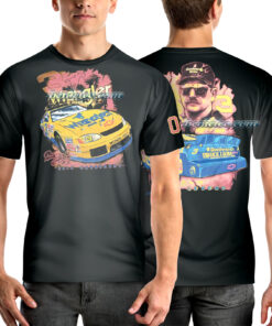 Alternative view of Vintage 90s Dale Earnhardt Nascar Racing T-Shirt 3D