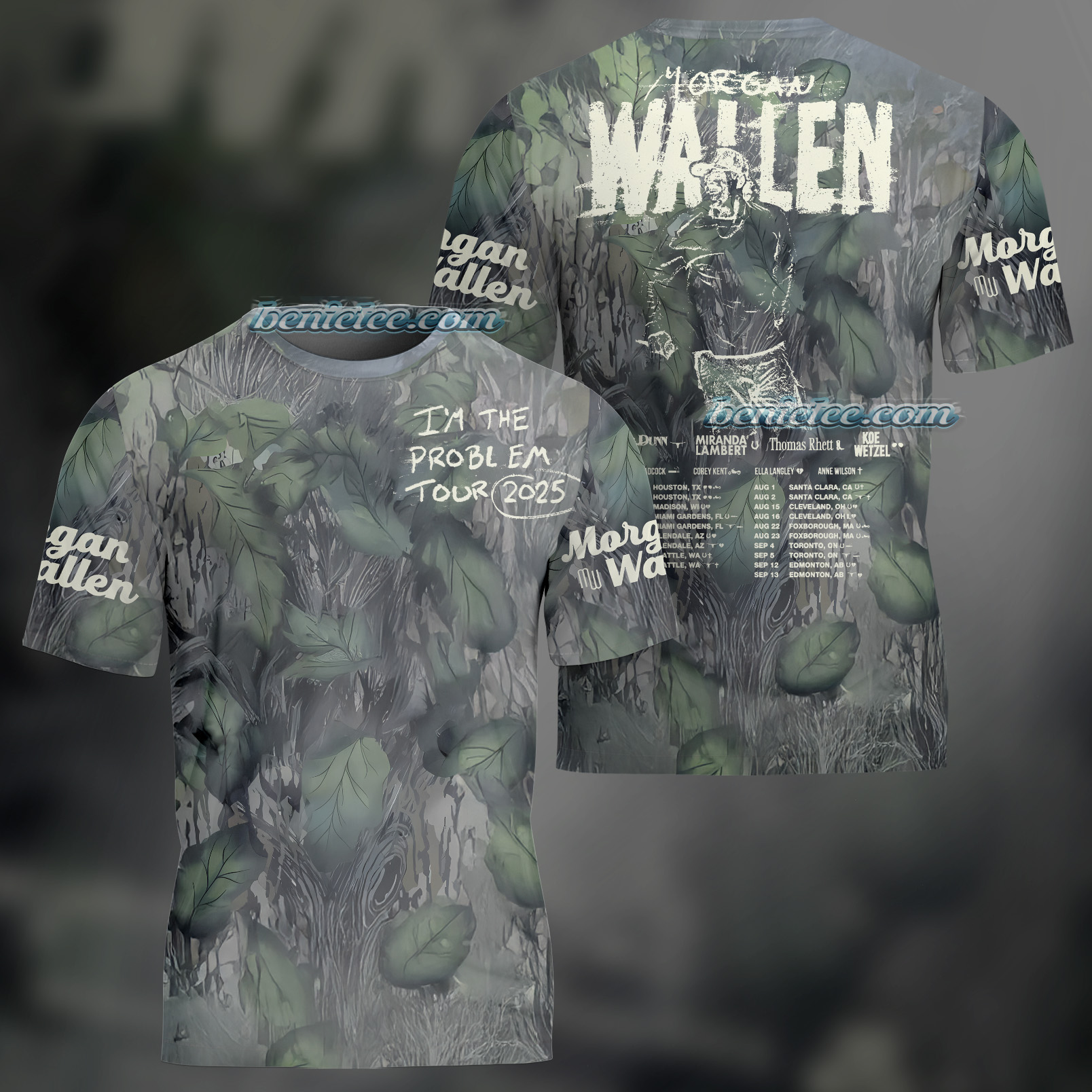 Morgan Wallen Shirt 3D, I’m The Problem Tour 2025 Shirt, Country Music Morgan Shirt