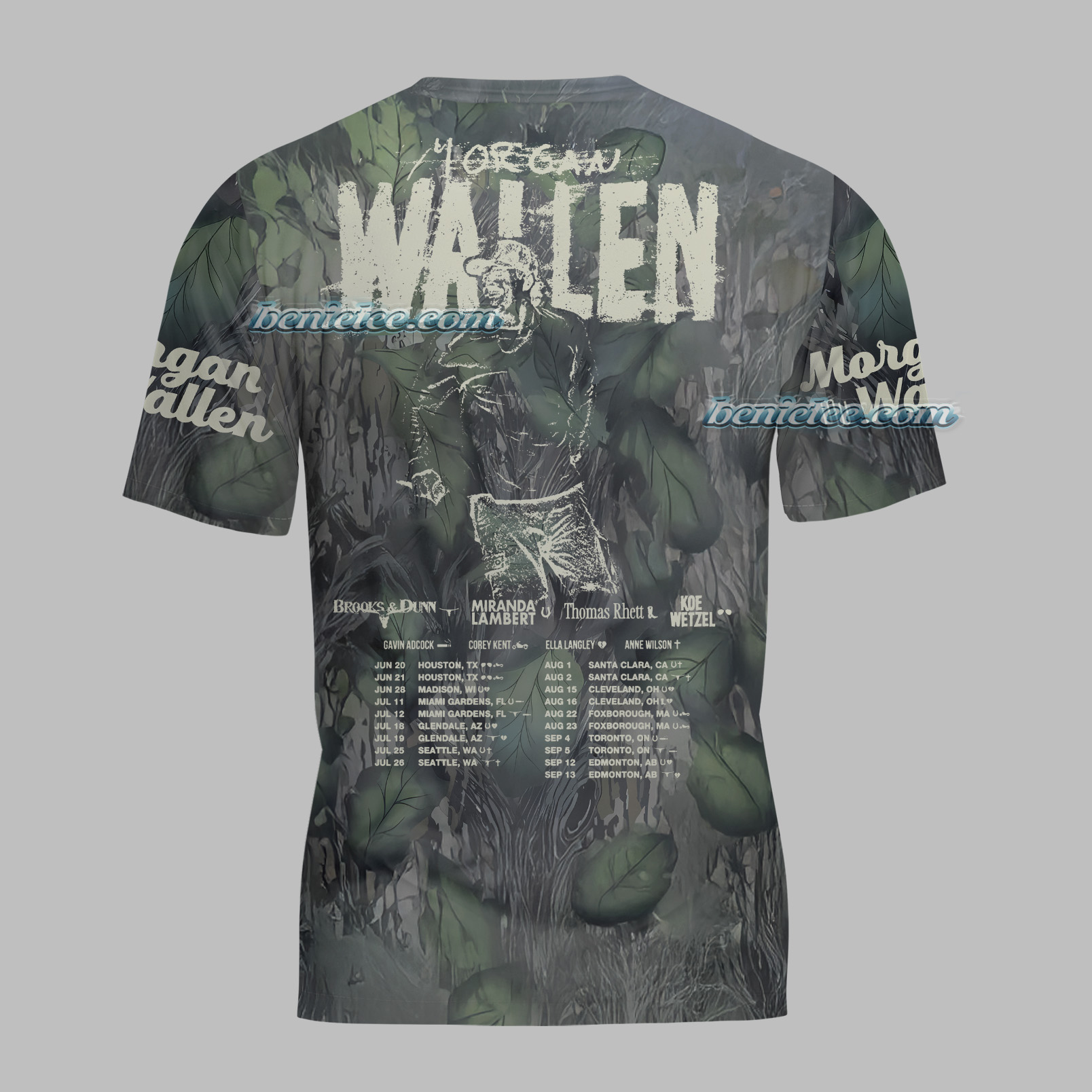 Morgan Wallen Shirt 3D, I’m The Problem Tour 2025 Shirt, Country Music Morgan Shirt - Image 5