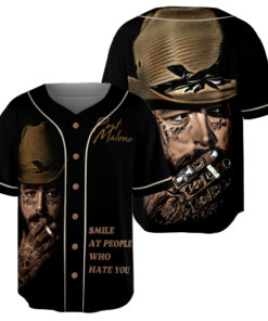 Alternative view of Big Ass Stadium Tour Jersey, Posty 2025 Tour Baseball Jersey