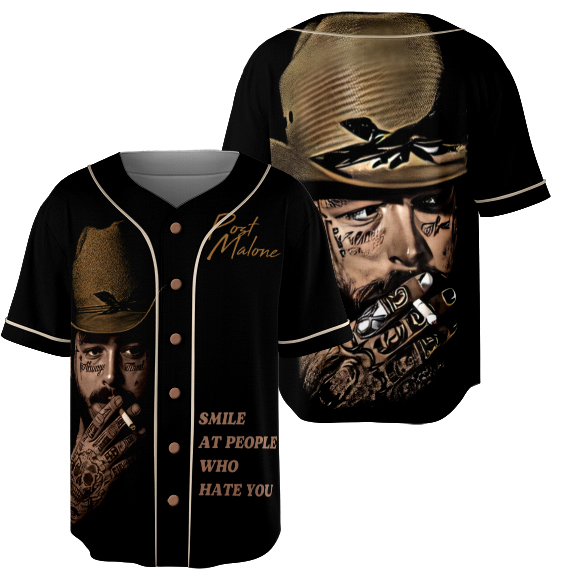 Big Ass Stadium Tour Jersey, Posty 2025 Tour Baseball Jersey - Image 2