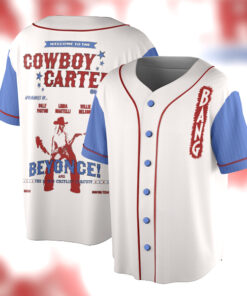 Vintage Beyonce Cowboy Carter Baseball Jersey