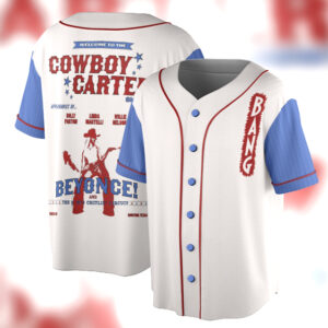 Vintage Beyonce Cowboy Carter Baseball Jersey