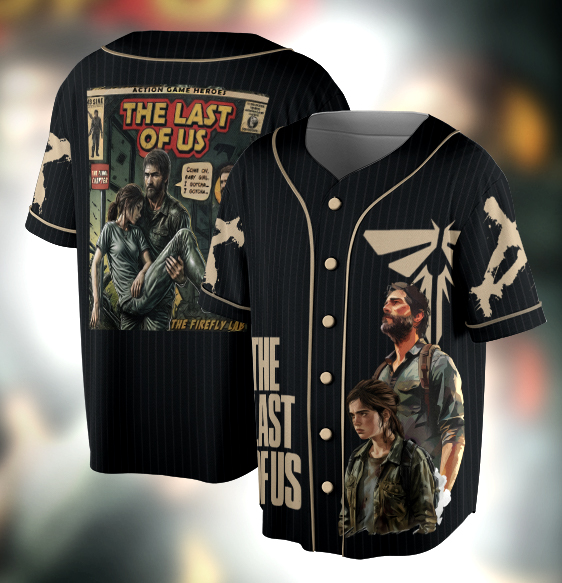 The Last Of Us Comics Baseball Jersey