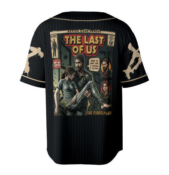 The Last Of Us Comics Baseball Jersey - Image 3