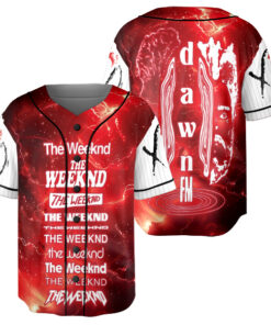 Alternative view of Dawn FM House Of Balloons The Weeknd Baseball Jersey