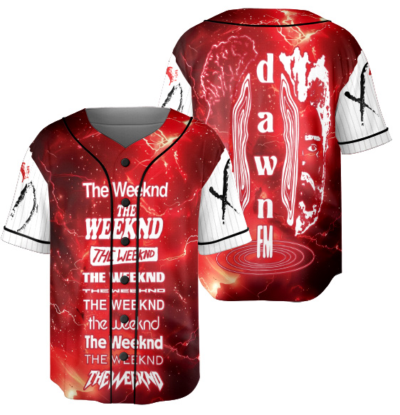 Dawn FM House Of Balloons The Weeknd Baseball Jersey - Image 2