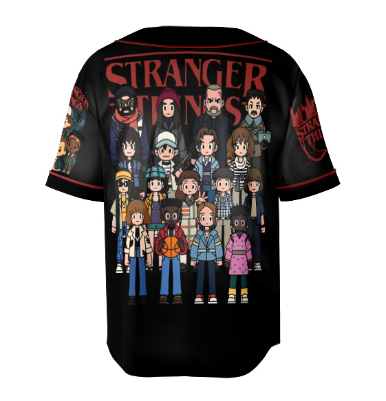 Stranger Things Movie Baseball Jersey - Image 3