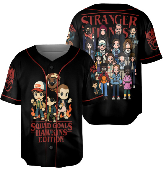 Stranger Things Movie Baseball Jersey - Image 2