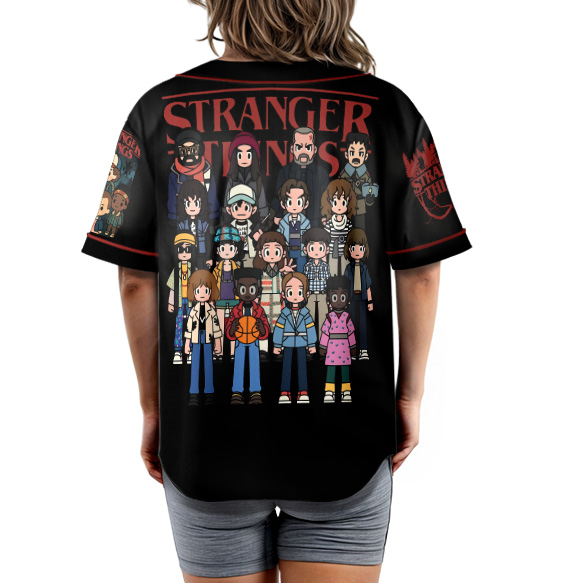 Stranger Things Movie Baseball Jersey - Image 4