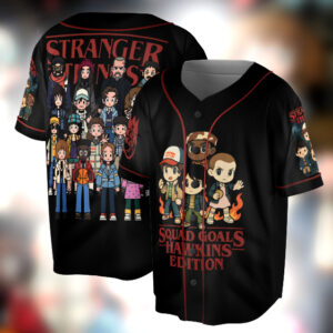 Stranger Things Movie Baseball Jersey