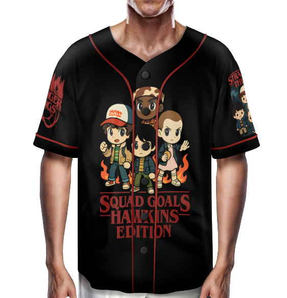 Stranger Things Movie Baseball Jersey - Image 5