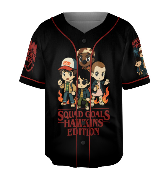 Stranger Things Movie Baseball Jersey - Image 6