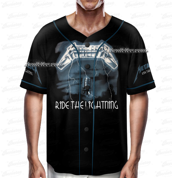 Vintage Metallica Baseball Jersey, World Tour Jersey, Metal Band Shirt - Image 6