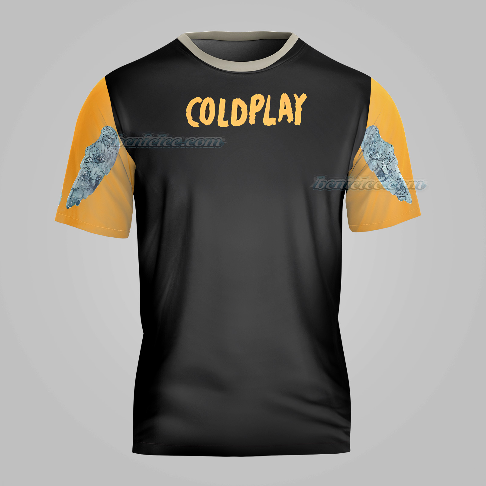 Vintage Coldplay T-Shirt 3D, Music of the Spheres Tour 2025 Tee - Image 5