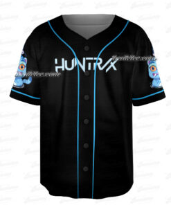 Alternative view of Demon Hunter Tiger Baseball Jersey, Derpy the Tiger And Bird Demon Hunter Tiger