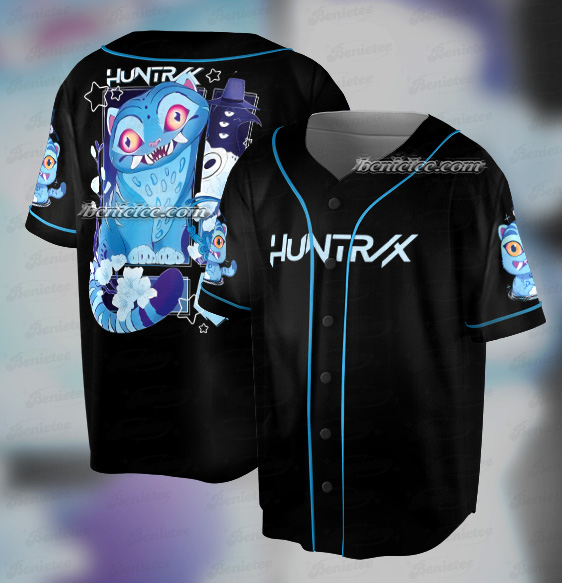 Demon Hunter Tiger Baseball Jersey, Derpy the Tiger And Bird Demon Hunter Tiger