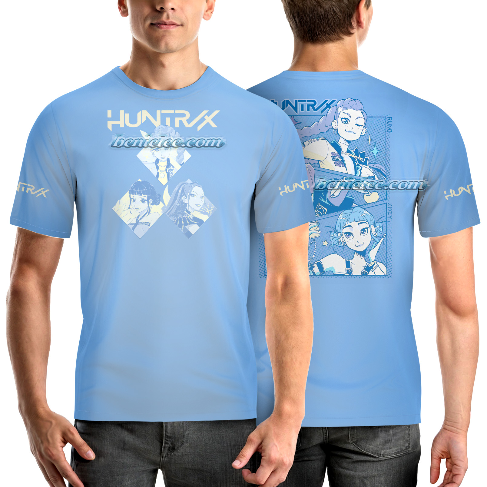 Kpop Hunter Tiger Shirt 3D, Huntrix Jinu T Shirt - Image 2