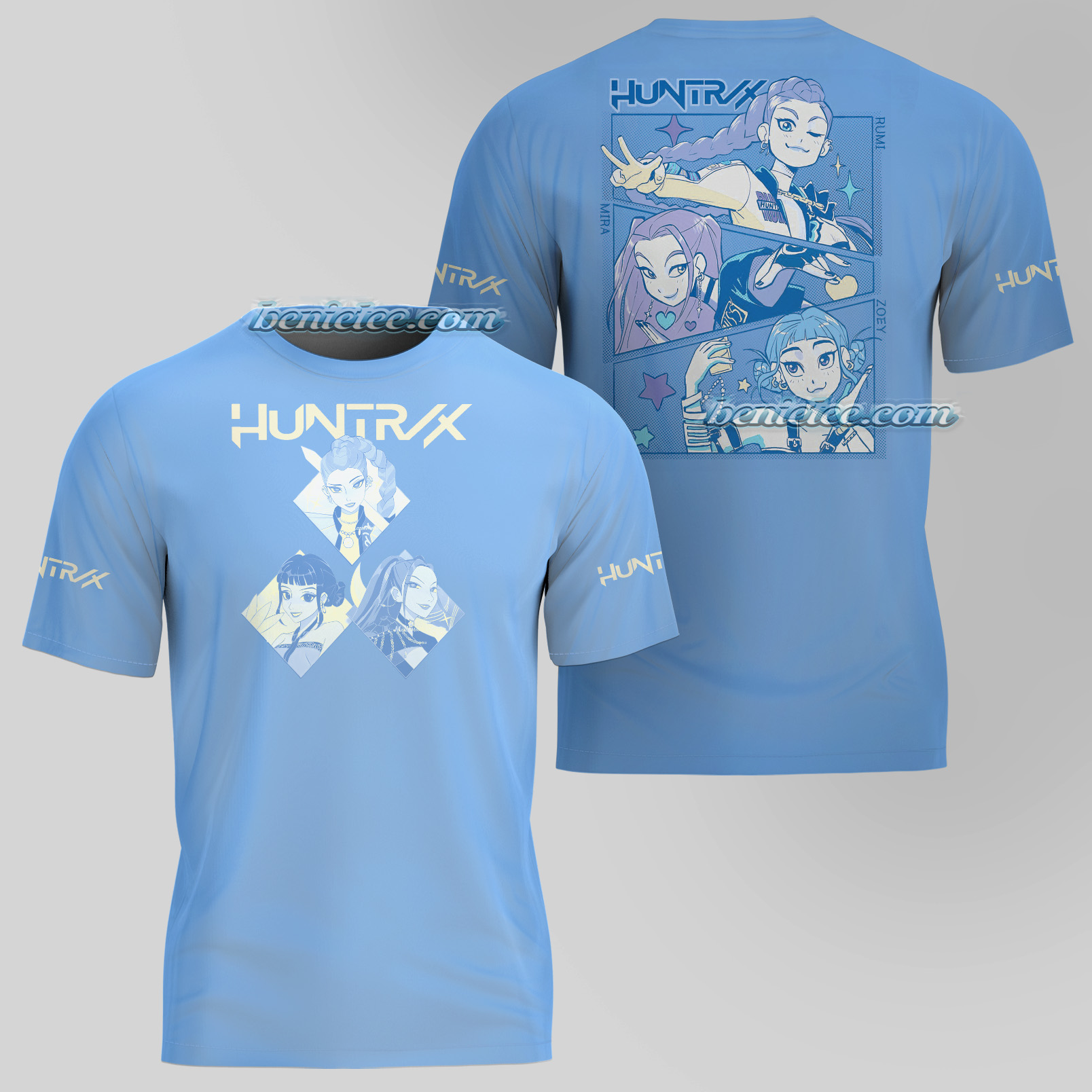 Kpop Hunter Tiger Shirt 3D, Huntrix Jinu T Shirt - Image 3