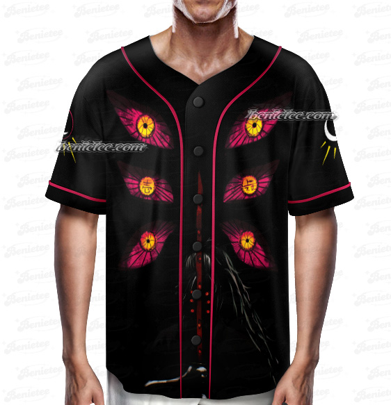 Demon Slayer Kokushibo and Yoriichi Tsugikuni Baseball Jersey - Image 2
