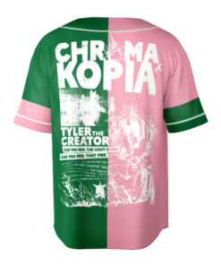 Alternative view of Tyler the Creator Chromakopia and Igor Baseball Jersey