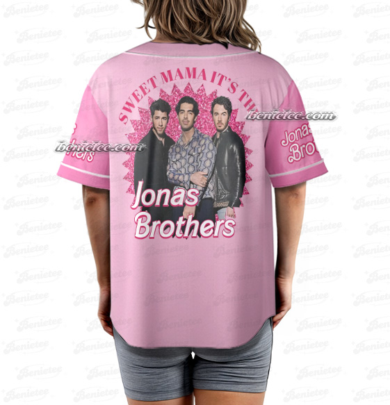 Sweet Mama It's The Jonas 20th Annivesary Tour 2025 Jersey, Tour 2025 Baseball Jersey - Image 3