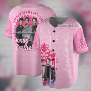 Sweet Mama It's The Jonas 20th Annivesary Tour 2025 Jersey, Tour 2025 Baseball Jersey