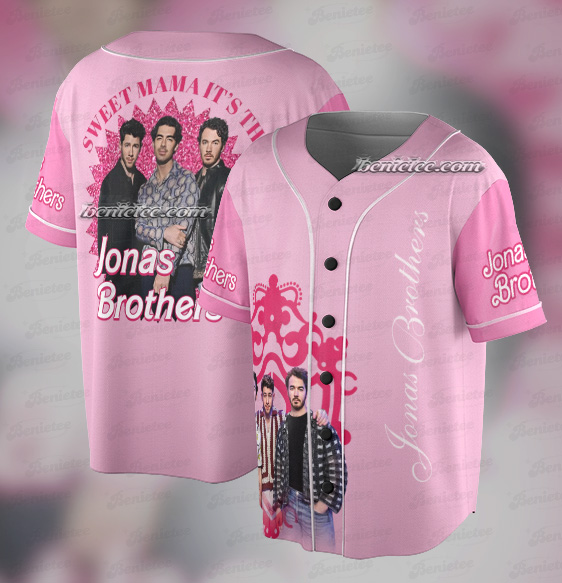 Sweet Mama It's The Jonas 20th Annivesary Tour 2025 Jersey, Tour 2025 Baseball Jersey