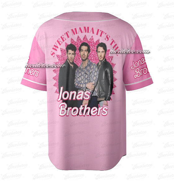Sweet Mama It's The Jonas 20th Annivesary Tour 2025 Jersey, Tour 2025 Baseball Jersey - Image 4