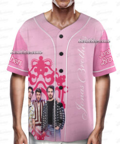Alternative view of Sweet Mama It's The Jonas 20th Annivesary Tour 2025 Jersey, Tour 2025 Baseball Jersey