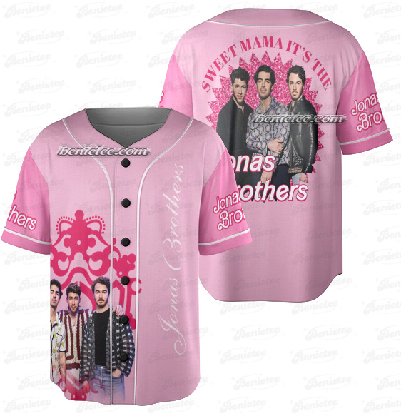 Sweet Mama It's The Jonas 20th Annivesary Tour 2025 Jersey, Tour 2025 Baseball Jersey - Image 5