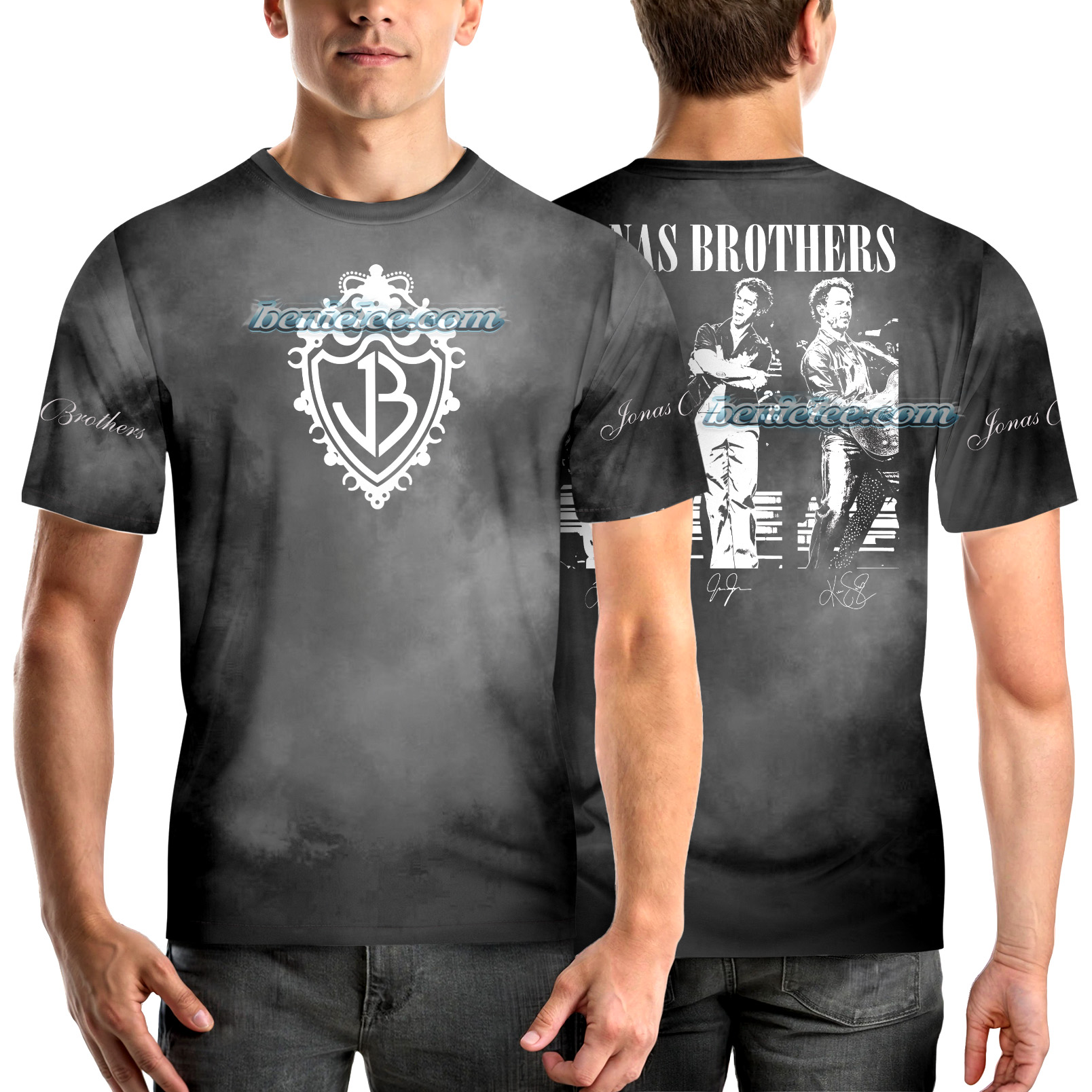 Vintage Jonas Brothers Shirt 3D, Jonas Brother Merch, Retro Jonas Brothers Tour Shirt - Image 2