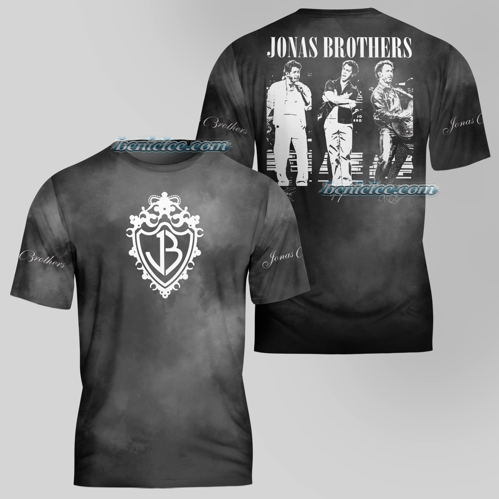 Vintage Jonas Brothers Shirt 3D, Jonas Brother Merch, Retro Jonas Brothers Tour Shirt - Image 3