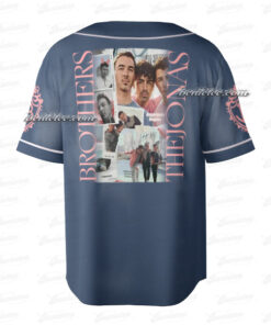 Alternative view of Jonas Bros 20th Annivesary Tour 2025 Jersey, Living The Dream Tour 2025 Baseball Jersey