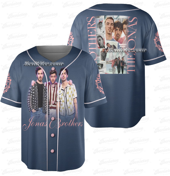 Jonas Bros 20th Annivesary Tour 2025 Jersey, Living The Dream Tour 2025 Baseball Jersey - Image 3