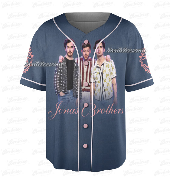 Jonas Bros 20th Annivesary Tour 2025 Jersey, Living The Dream Tour 2025 Baseball Jersey - Image 4