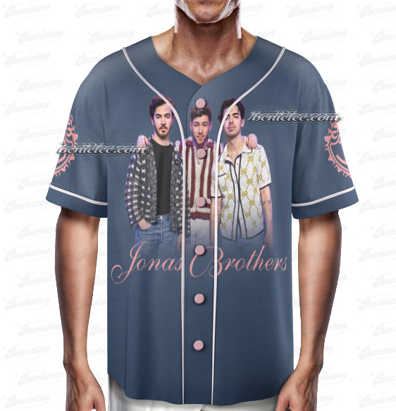 Jonas Bros 20th Annivesary Tour 2025 Jersey, Living The Dream Tour 2025 Baseball Jersey - Image 5