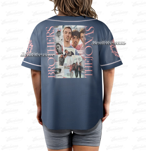 Jonas Bros 20th Annivesary Tour 2025 Jersey, Living The Dream Tour 2025 Baseball Jersey - Image 6