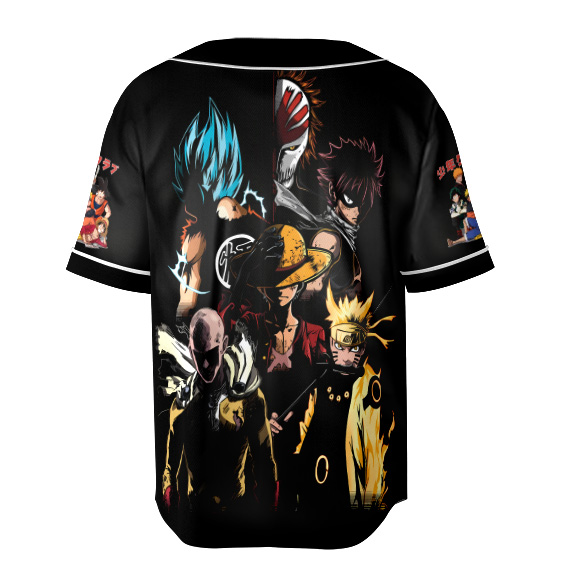 Heroos Baseball Jersey ,4th of july Jersey, Anime Jersey - Image 3